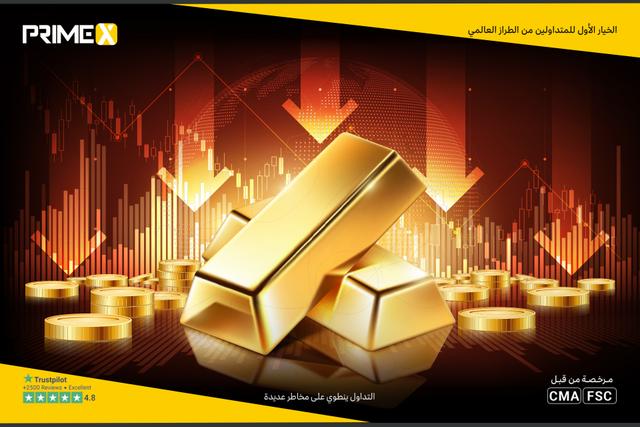 أسعار الذهب تتراجع عن قممها قرب 4,300 دولار مع ارتداد الدولار الأمريكي